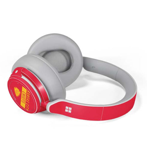NFL Kansas City Chiefs Red Performance Series Surface Headphones Skin